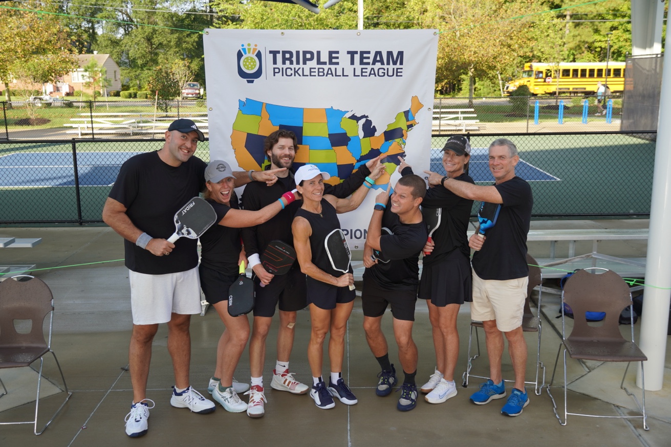 Amanda with Triple Team Pickleball League